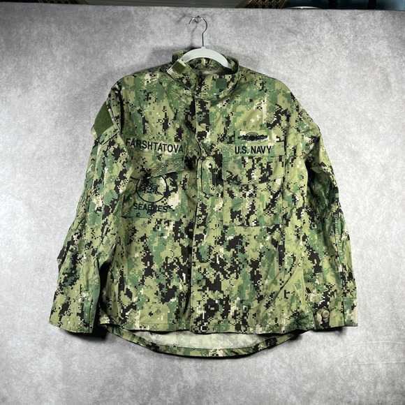 US Navy Other - US Navy Blouse NWU Type III Working Uniform Men Small XShort Jacket Digital Camo